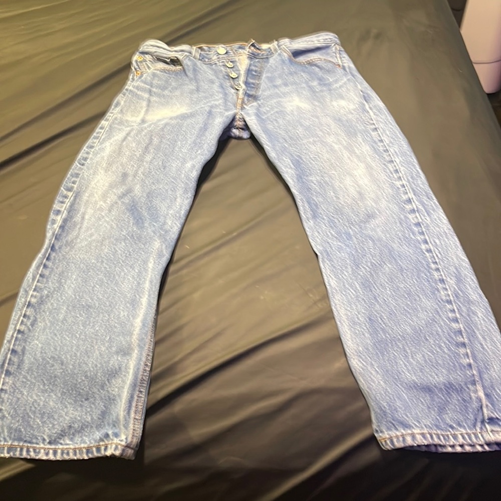 Levi 501XX 34 Jeans Stonewashed made in the usa